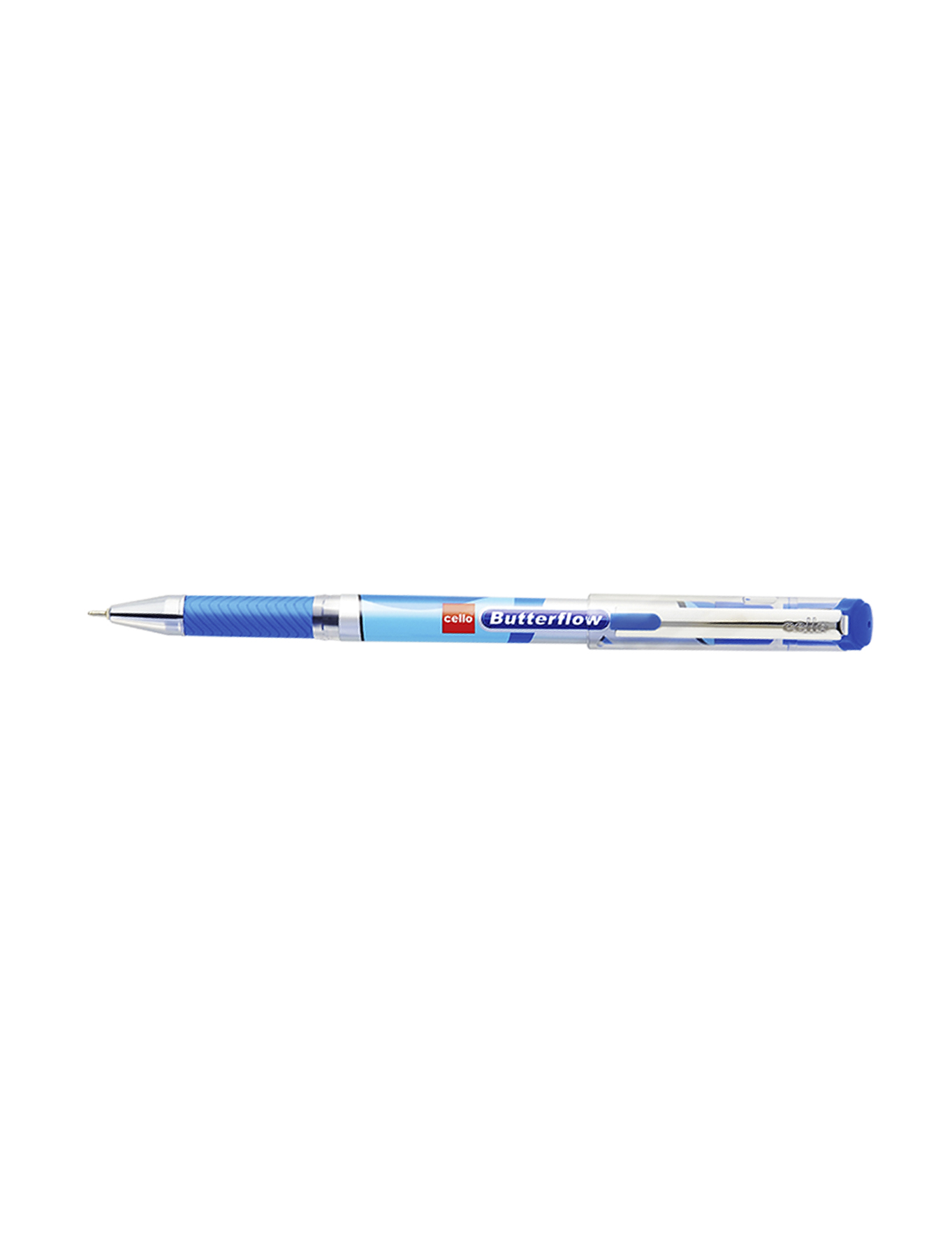 Lapicero - Cello - Azul - 0.7mm - Butterflow - 1 Unidad