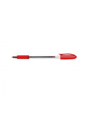 Boligrafo-Cello-Rojo-0.7mm-Trimate Grip-1 Unidad