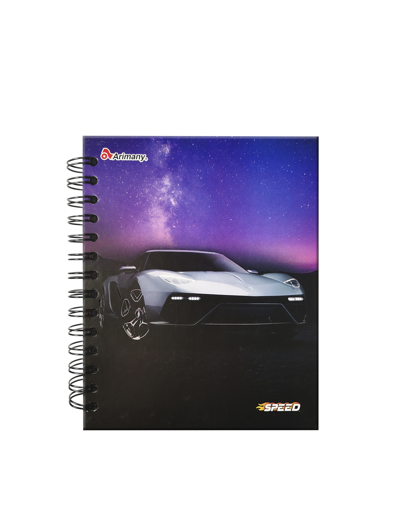 Cuaderno Doble Anillo - Pasta Dura - 1/2 Carta - Speed - 150 Hojas - Lineas - No 09 - 1 Unidad