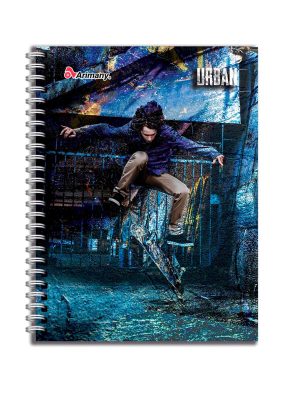 Cuaderno Doble Anillo - Pasta Dura - Universitario - Urban - 180 Hojas - Multimateria - No 02 - 1 Unidad