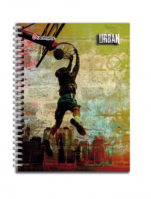 Cuaderno Doble Anillo - Pasta Semidura - Universitario - Urban - 200 Hojas - Multimateria - No 02 - 1 Unidad