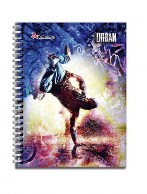 Cuaderno Doble Anillo - Pasta Semidura - Universitario - Urban - 200 Hojas - Multimateria - No 04 - 1 Unidad
