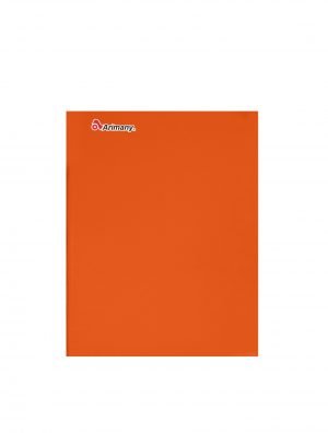 Cuaderno Engrapado - 1/2 Carta - Arimany - 100 Hojas - Lineas - Naranja - 1 Unidad