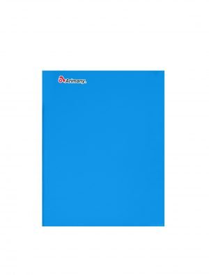Cuaderno Engrapado - 1/2 Carta - Arimany - 100 Hojas - Sin Lineas - Azul - 1 Unidad