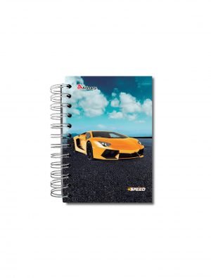 Libreta Doble Anillo - Pasta Dura - Minimaster (16.4 x 10.5 cm) - Speed - 150 Hojas - Lineas - No 05 - 1 Unidad