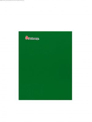 Cuaderno Cosido - Empastado - 1/2 Carta - Arimany - 100 Hojas - Cuadros de 5 mm - Verde Oscuro - 1 Unidad