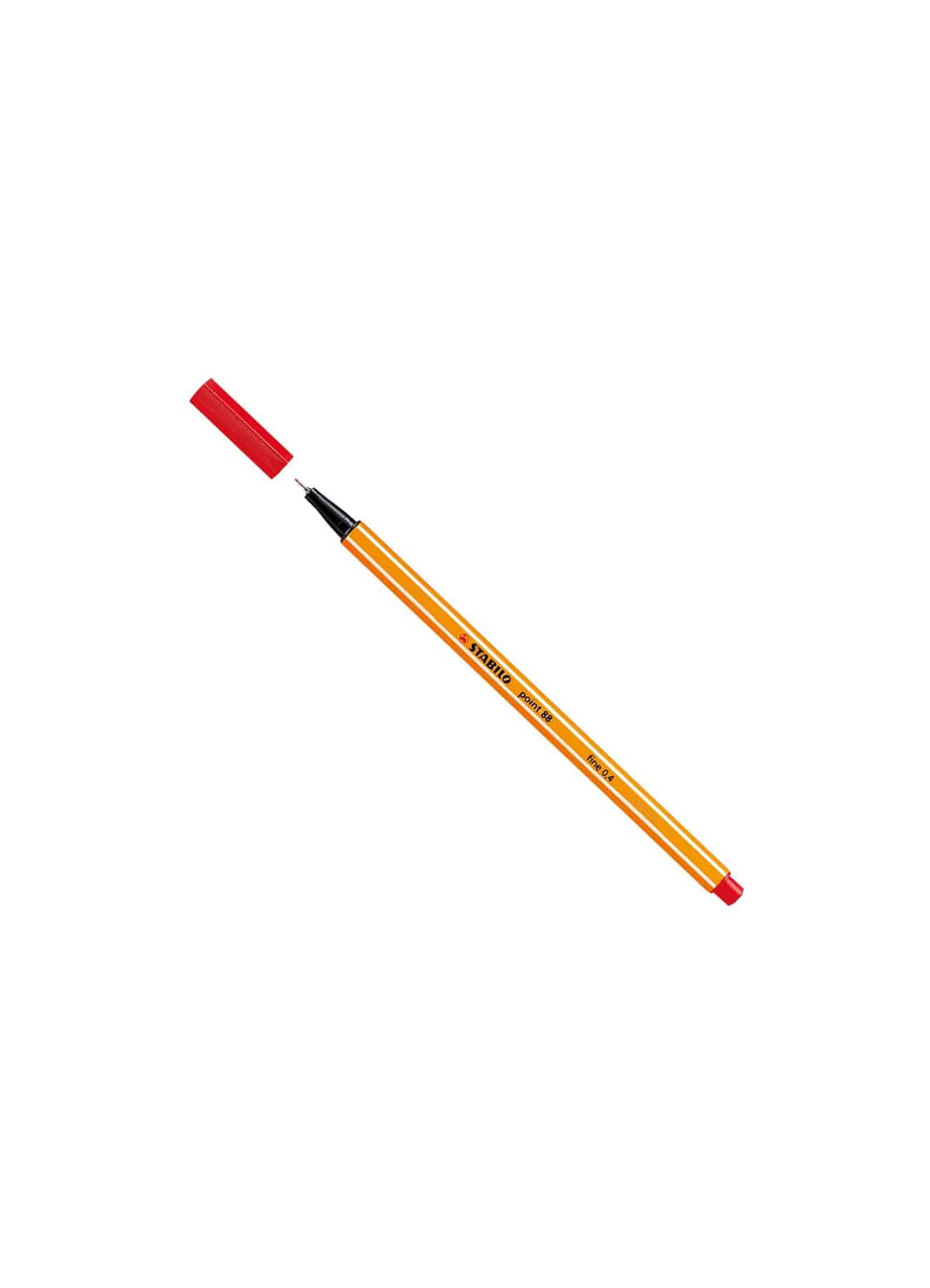 Lapicero - Rapidografo - Stabilo - Point 88 - Rojo - 0.4 Milimetros - Caja de 10 Unidades - Image 4