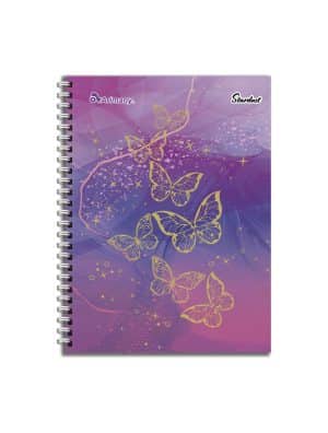 Cuaderno Doble Anillo - Pasta Semidura - Carta - 100 Hojas - Stardust - C/C 7 MM - No 04 - 1 Unidad