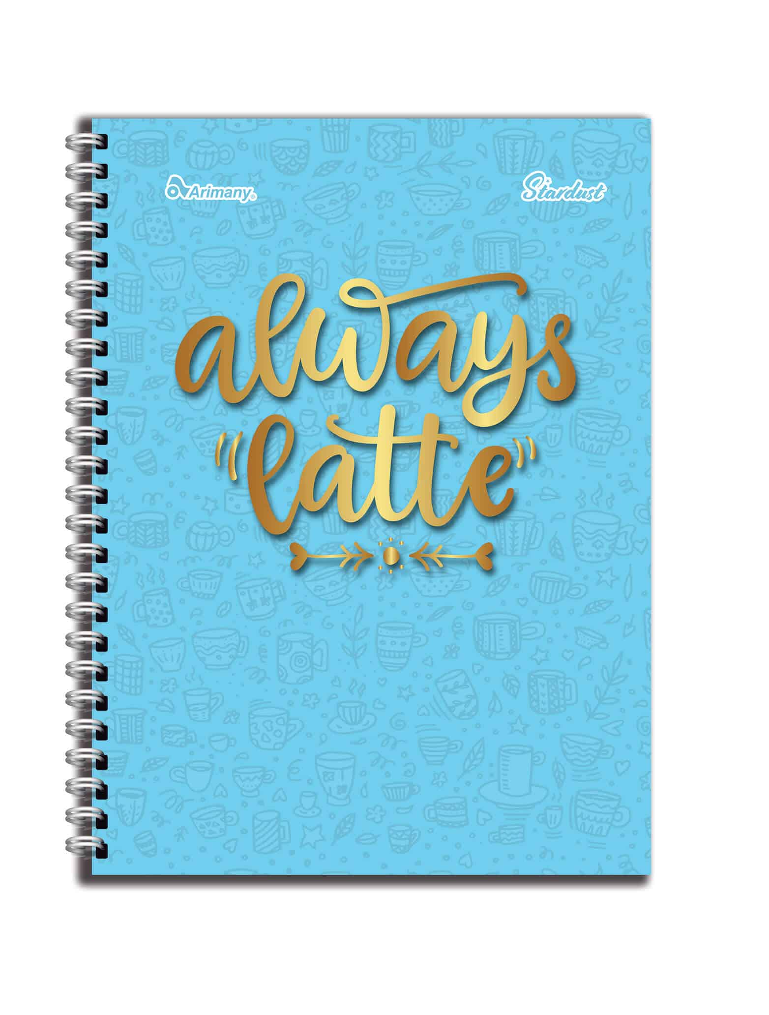 Cuaderno Doble Anillo - Pasta Semidura - Carta - 180 Hojas - Stardust - Multimaterias - No 02 - 1 Unidad