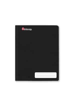 Cuaderno Cosido - 1/2 Carta - Arimany - 100 Hojas - Sin Lineas - Negro - 1 Unidad