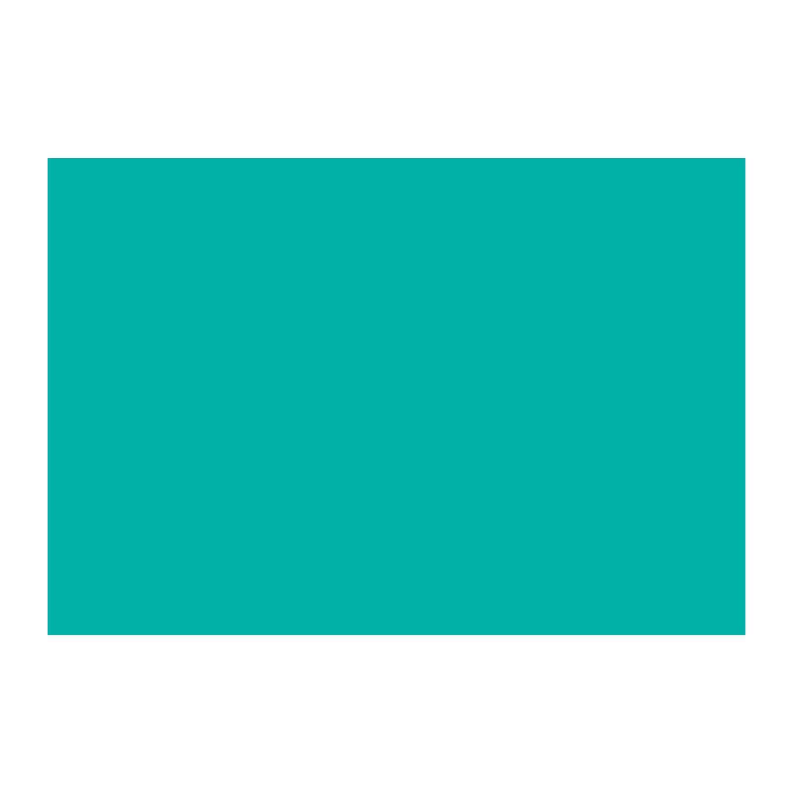 Cartulina - Arco Iris - Aqua - 18X25 Pulgadas - En Pliego - 1 Unidad