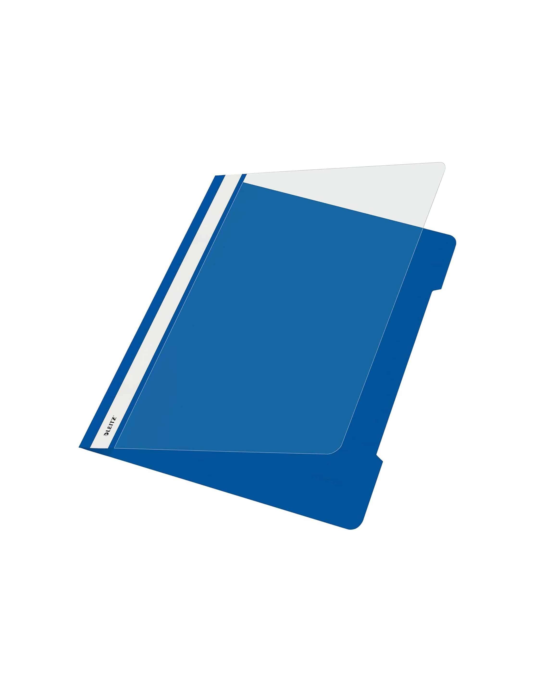 Folder Plástico - Tamaño Carta - Leitz - Azul - 1 Unidad