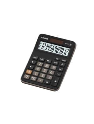 Calculadora - Casio - MX12B-BK - Negra - 12 Digitos - 1 Unidad