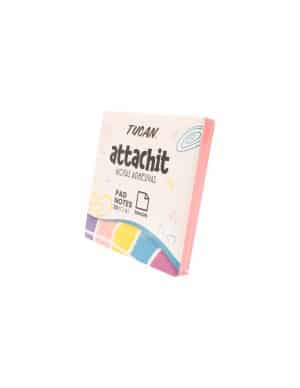 Notas Adhesivas - Tucan - 3x3 Pulgadas - Rosado Pastel - 100 Hojas - 1 Unidad