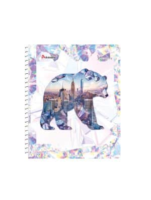 Cuaderno Espiral - Universitario - Design - 100 Hojas - Lineas - No 01 - 1 Unidad