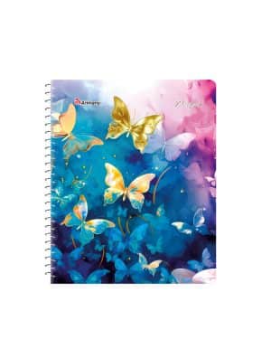 Cuaderno Espiral - Universitario - Design - 100 Hojas - Lineas - No 02 - 1 Unidad