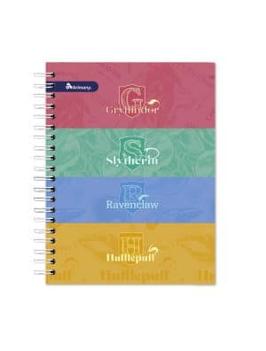 Cuaderno Doble Anillo - Pasta Dura - Universitario - Harry Potter - 100 Hojas - Lineas - No 06 - Hogwarts - 1 Unidad