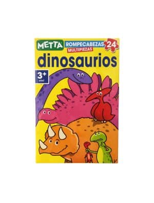 Rompecabezas - Metta - Dinosaurios - 24 Piezas - 1 Unidad