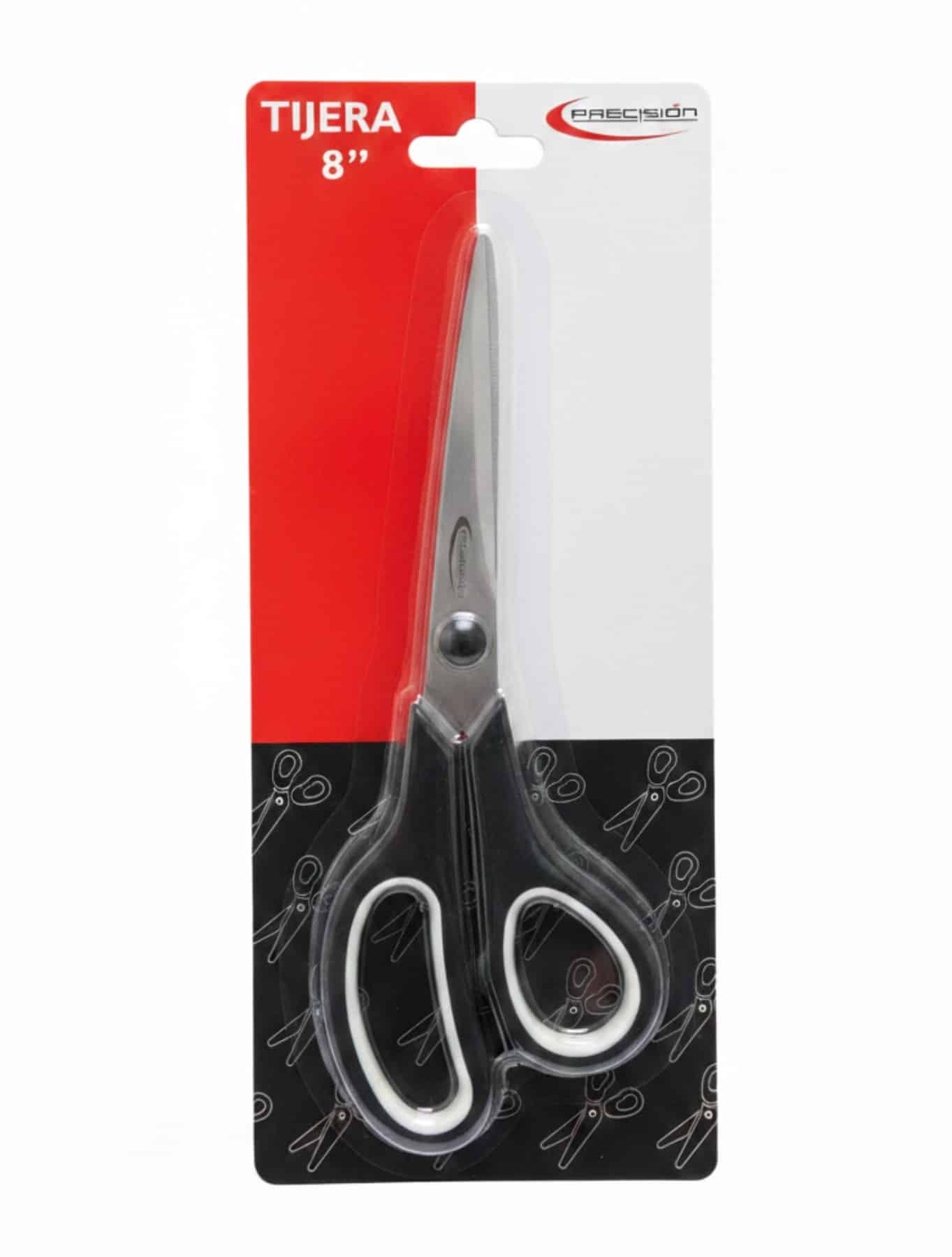Tijera - Precision - 8 pulgadas - Negro - 1 Unidad