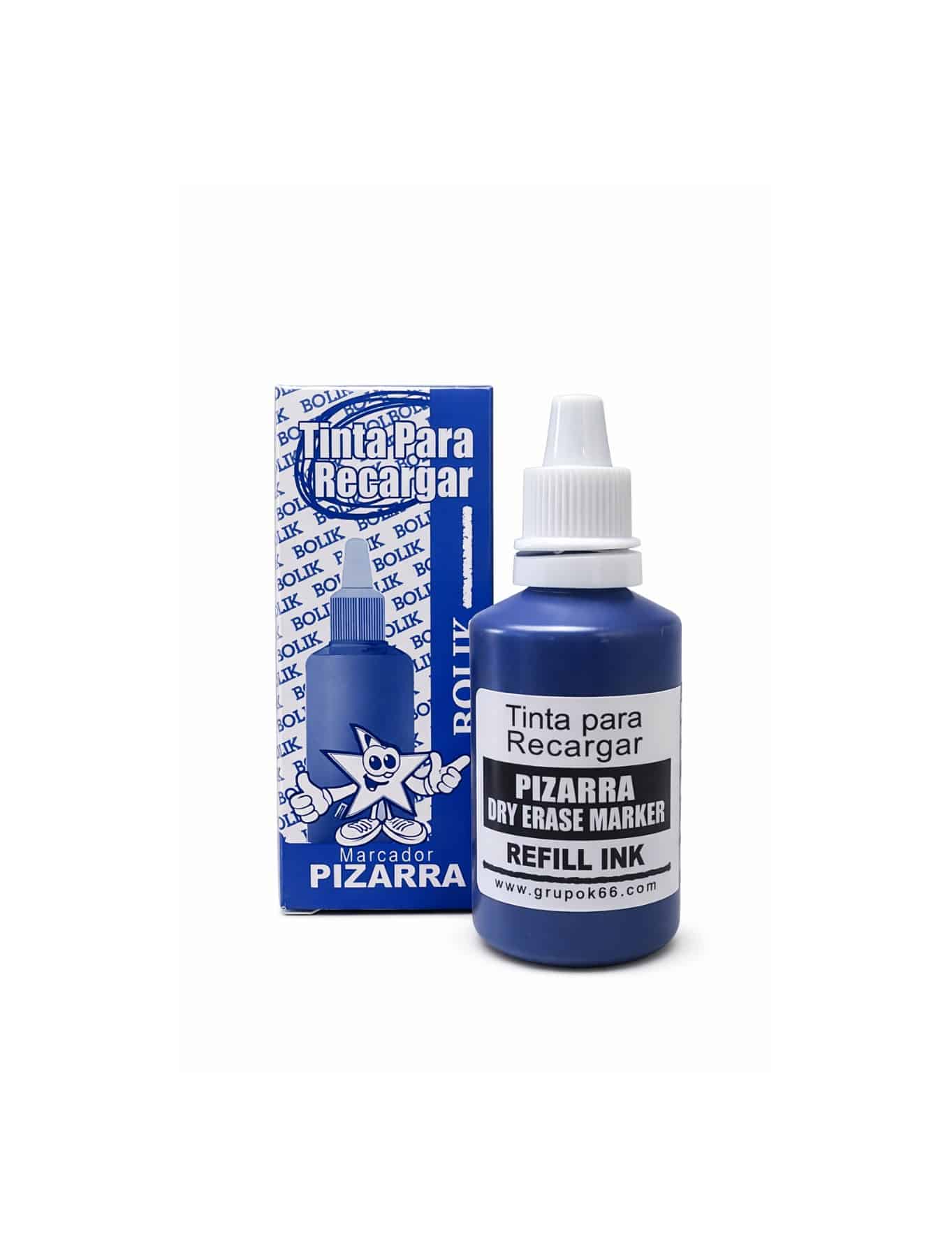 Tinta Para Marcador - Pizarra - Bolik - Azul - 30 Mililitros - 1 Unidad