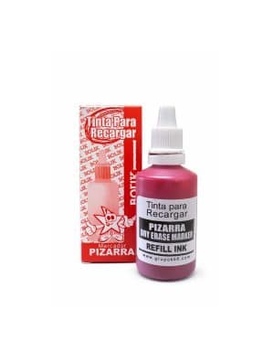 Tinta Para Marcador - Pizarra - Bolik - Rojo - 30 Mililitros - 1 Unidad
