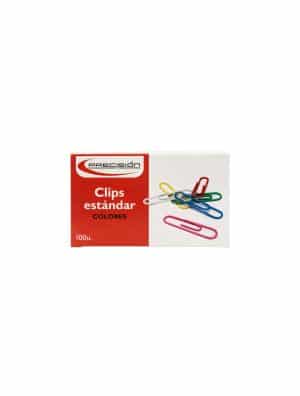 Clip - Precision- Color - Standar - Caja de 100 Unidades - 1 Unidad