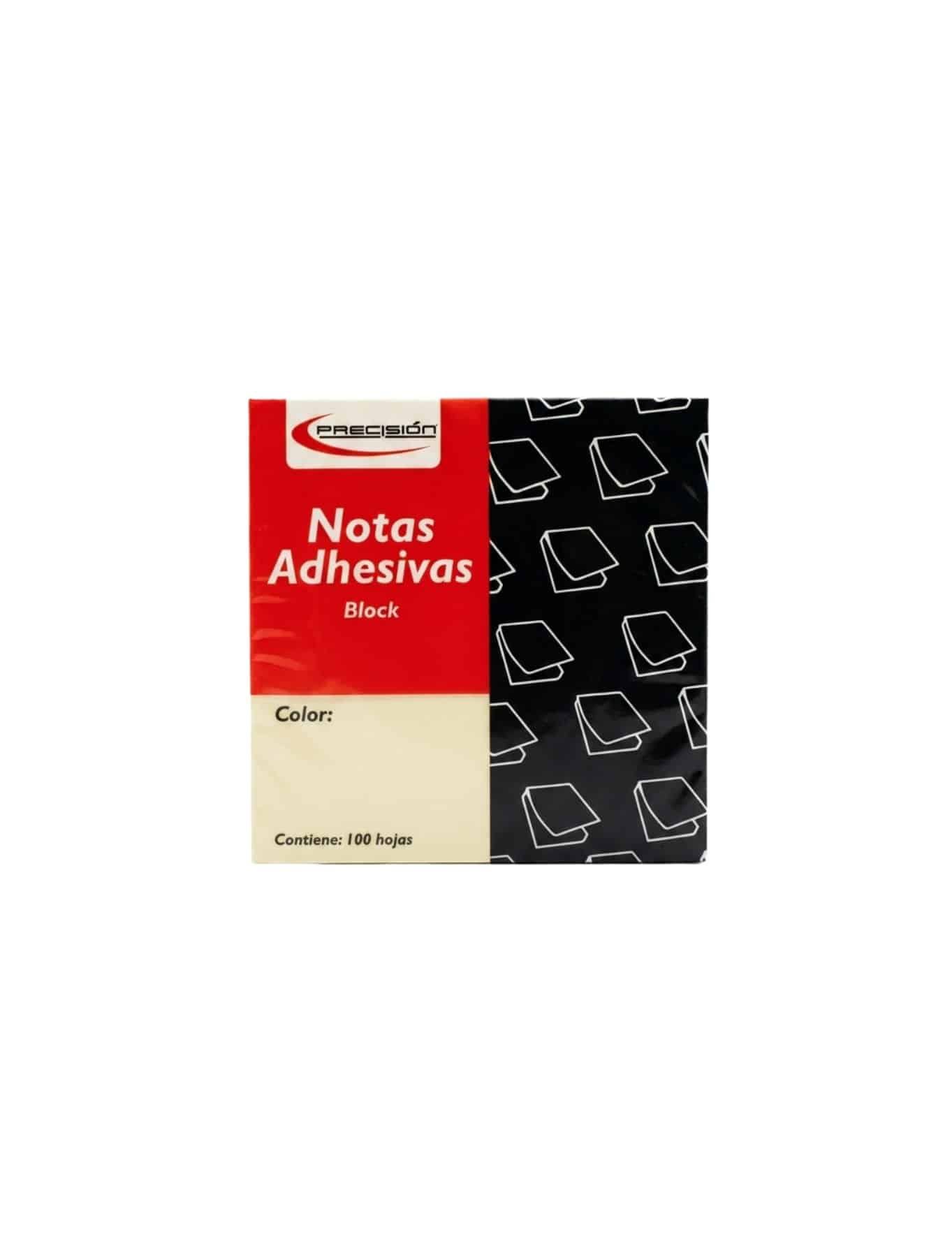 Notas Adhesivas - Precision - 3 x 3 Pulgadas - Amarillo - 100 Hojas - 1 Unidad