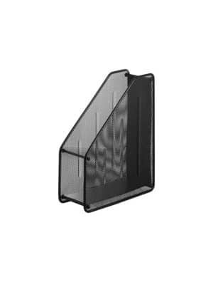 Organizador De Escritorio - Revistero - Fast - Malla Metalica - Negro - 1 Unidad