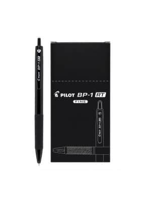 Lapicero - Pilot - BP-1 - Negro - Retractil - 0.7 mm - Caja de 12 Unidades - 1 Unidad