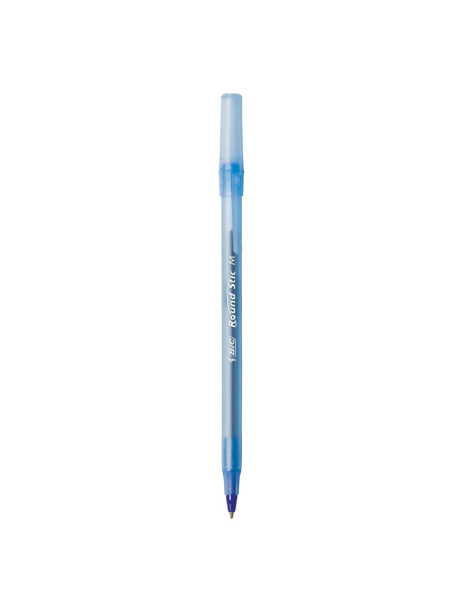 Lapicero - Bic - Azul - Punta Mediana - Round Stic - 1 Unidad