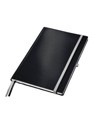 Libreta Ejecutiva - Leitz - Tamaño A5 - 100 Hojas - Con Lineas - Negro - 1 Unidad